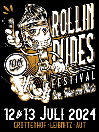 Banner Rollin Dudes Festival