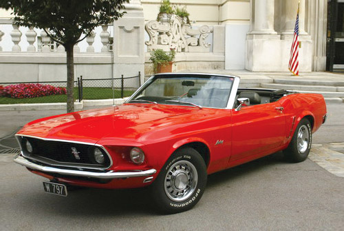 Ford Mustang Cabriolet 1969 in Wien mieten